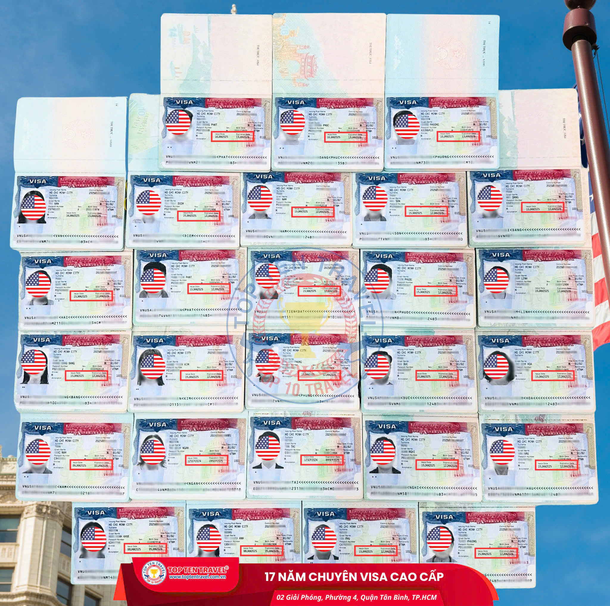 Visa thực tế